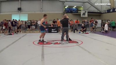 79 kg Consi Of 16 #2 - Jared Siegrist, Mat-Town USA vs Jacob Covaciu, Indiana