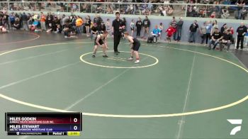 105 lbs Round 2 - Miles Stewart, Arctic Warriors Wrestling Club vs Miles Godkin, Juneau Youth Wrestling Club Inc.