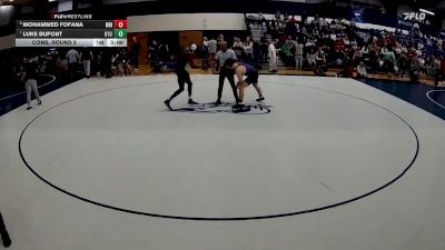 197 lbs Cons. Round 2 - Luke Dupont, Nyu vs Mohammed Fofana, Marymount