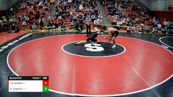 139 lbs Quarterfinal - Angelo Amelio, North Catholic vs Kayden Fogarty, Indian Land