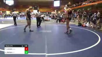 160 lbs Round Of 16 - Trey Lawson, Darkhorse Wrestling Club vs Luke Rathjen, Western Nebraska Titans