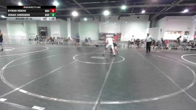 126 lbs Round Of 32 - Kyran Keehu, Unattached vs Jonah Juergens, Ocrtc