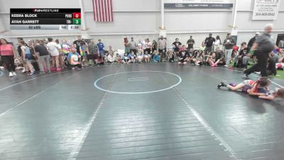 52 lbs Round Robin 5 - Keera Block, Pursuit - G vs Ayah Garrett, Tri-State Grapplers - G