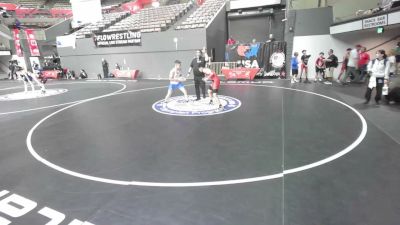 132 lbs Champ. Rd Of 16 - Evan Villagran, Centennial High School Wrestling vs Christopher Sarkissian, World Team Training Center
