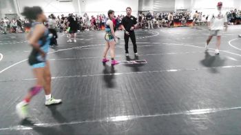 130 lbs Cons. Round 2 - London Kyle, Mighty Warriors Wrestling Acad vs Skylin Darnell, NoWorries