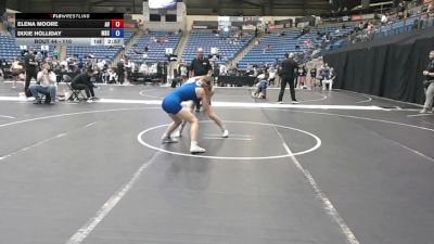 110 lbs Champ. Round 2 - Dixie Holliday, Murray State vs Elena Moore, Avila