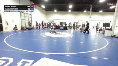 115 lbs Josiah Williby, Oklahoma Blue vs Alexander Izzo, Rhode Island Red
