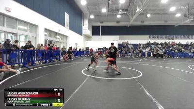 67 lbs Cons. Semi - Lucas Murphy, Reign Wrestling Club vs Lucas Wierzchucki, Reverence Grappling