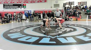 138 lbs Consi Of 4 - Gavin Winnie, Spaulding vs Baxter Montgomery, Mt. Abraham
