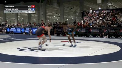 74 kg Champ. Rd Of 64 - Cael Robb, Nebraska Kearney vs Ethan Birden, Ohio RTC/ Titan Mercury Wrestling Club