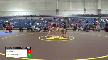 129 lbs Champ. Round 2 - Samual Armstrong, Indy West Wrestling Club vs Collin Twigg, Tomahawk Wrestling Club