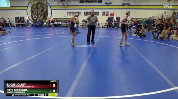 JV-6 lbs Round 1 - Lucas Jolley, West Delaware, Manchester vs Tate Schminke, Vinton-Shellsburg