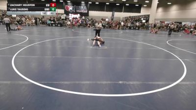 70 lbs Quarters - Luke Taussig, Greater Heights Wrestling Club vs Zachary Heuston, RT Elite Wrestling
