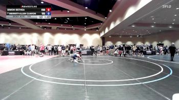 165 lbs Champ. Round 2 - Simon Bethea, Pennsylvania vs Merritt-Allen Clinton, Virginia