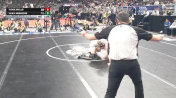 1st Place Match - Alex Meinecke, St. Paul vs Cobe Wells, Broken Bow