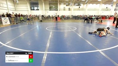 73 lbs Round Of 32 - Michael Comtois, Doughboys WC vs John DeRosa, Wolfgang Wr Ac