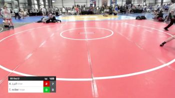 120 lbs Rr Rnd 2 - Kameron Luif, Storm Menace vs Tavean Miller, Team Nebraska Blue