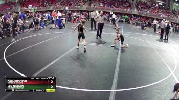 55 lbs Champ. Round 1 - Axel Kramper, Homer JR Knights vs Leo Nielsen, The Best Wrestler