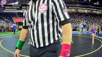 Girls-115 lbs Champ. Round 1 - Olivia Delacruz, Eastern Hs Girls vs Meadow Gomez, Bedford Hs Girls