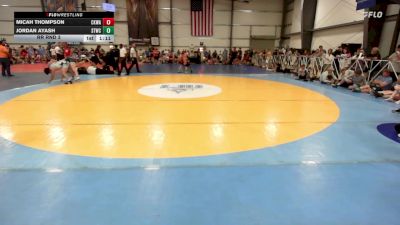 160 lbs Rr Rnd 3 - Micah Thompson, CKWA vs Jordan Ayash, Shore Thing Surf