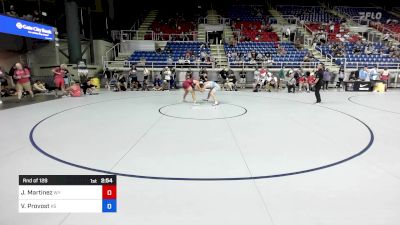 157 lbs Rnd Of 128 - Jaxon Martinez, WY vs Vance Provost, KS