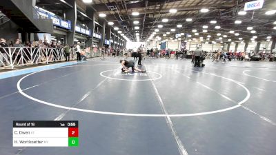 180 lbs Round Of 16 - Colby Owen, VT vs Henry Wortkoetter, NY