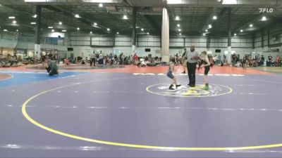 65 lbs Cons. Round 2 - Elijah Thompson, Darkhorse Wrestling Club vs Hunter Long, East Carolina Wrestling Academ
