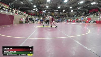 190 lbs Cons. Round 2 - Eastin Hall, Mt. Vernon vs TRISTIAN WARD, Civic Memorial