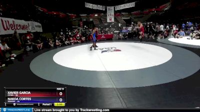 97 lbs Placement Matches (8 Team) - Xavier Garcia, CVWA vs Nakoa Cortes, SDIKWA