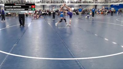 Elite 165 lbs Quarterfinal - Clayton McDonough, Luther vs Braylon Griffiths, Loras