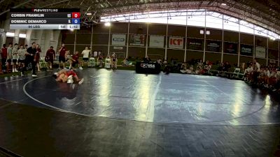 94 lbs Corbin Franklin, Kansas vs Dominic DeMarco, Illinois