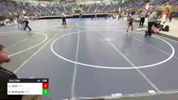 106 lbs Quarterfinal - Johnny Leck, Kansas Good Guys vs Anthony Rodriguez, Northglenn