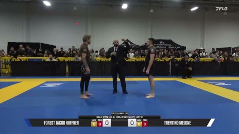 Trentino Melone vs Forest Jacob Huffner 2026 Pan IBJJF Jiu-Jitsu No-Gi Championship