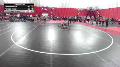 12U Boys - 70 lbs Cons. Semis - Rem Mlodzik, Team Nazar Training Center vs Kyler Wynn, CrassTrained: Weigh In Club