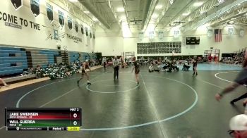 132 lbs Round 1 (3 Team) - Jake Swensen, Rock Springs vs Will Guerra, Mead