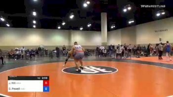 125 kg Consolation - Josiah Hill, Arkansas RTC vs Dakoda Powell, Dubuque Wrestling Club