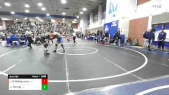 195 lbs Cons. Round 2 - Nathan Ballesteros, Bishop Amat vs Joseph Tierney, Irvine