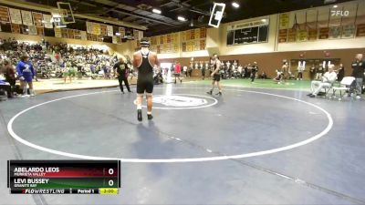 190 lbs Champ. Round 2 - Levi Bussey, Granite Bay vs Abelardo Leos, Murrieta Valley