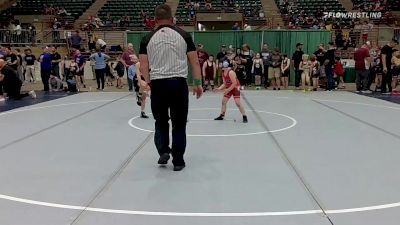 73 lbs Quarterfinal - Bennett Smith, Icon Wrestling vs Teddy Mutzberg, Teknique Wrestling