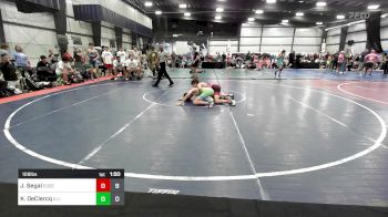 109 lbs Quarterfinal - Jordan Segal, Edge Red vs Kristian DeClercq, Illinois Cornstars