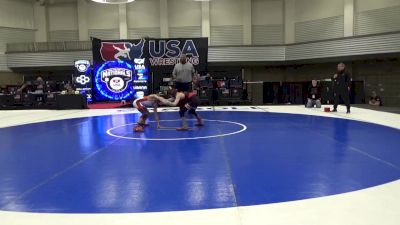 14U Boys - 80 lbs Champ. Round 1 - Conrad Walsh, Cory Clark Wrestling vs Jeremiah Maldonado, Munster Wrestling Club