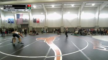 157 lbs Quarterfinal - Matt Riding, Timpanogos vs Sam Birch, Maple Mountain