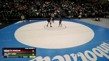 5A 140 lbs Cons. Round 3 - Brinette Winegar, Wasatch vs Melody Kirby, Skyline