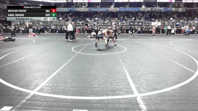148 lbs Round Of 16 - Daylen Davis, Collierville Dragons vs Abel Shade, Republic