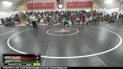 144 1A Semifinal - Andrew Alcala, Chelan vs Jeffry Palacios, Cascade (Leavenworth)