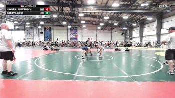 127 lbs Rr Rnd 1 - Hayden Lauterback, TSB vs Brody Locke, Ride Out Wrestling Club