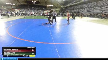 136 lbs Champ. Round 2 - Max Malave, Gig Harbor Grizzlies Wrestling Club vs Arthur Jarrell, Askeo International Mat Club