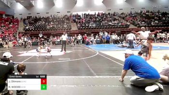 40 lbs Consolation - Jaxon Ditmore, Dark Cloud Wrestling Club vs RYDER WOODS, Warhorse Wrestling Club