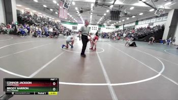 144 lbs Champ. Round 3 - Connor Jackson, Unaffiliated vs Brody Narron, BullTrained