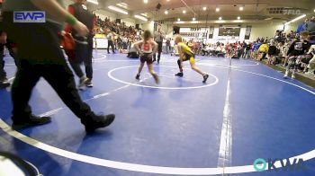 82 lbs Rr Rnd 3 - Breefaith Nichols, Lebanon Yellow Jackes vs Joslynn White, Skiatook Youth Wrestling